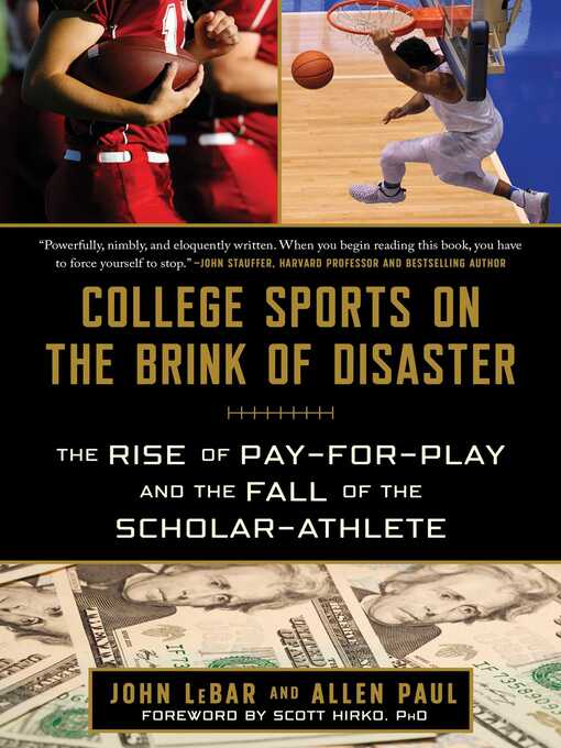 Cover image for College Sports on the Brink of Disaster